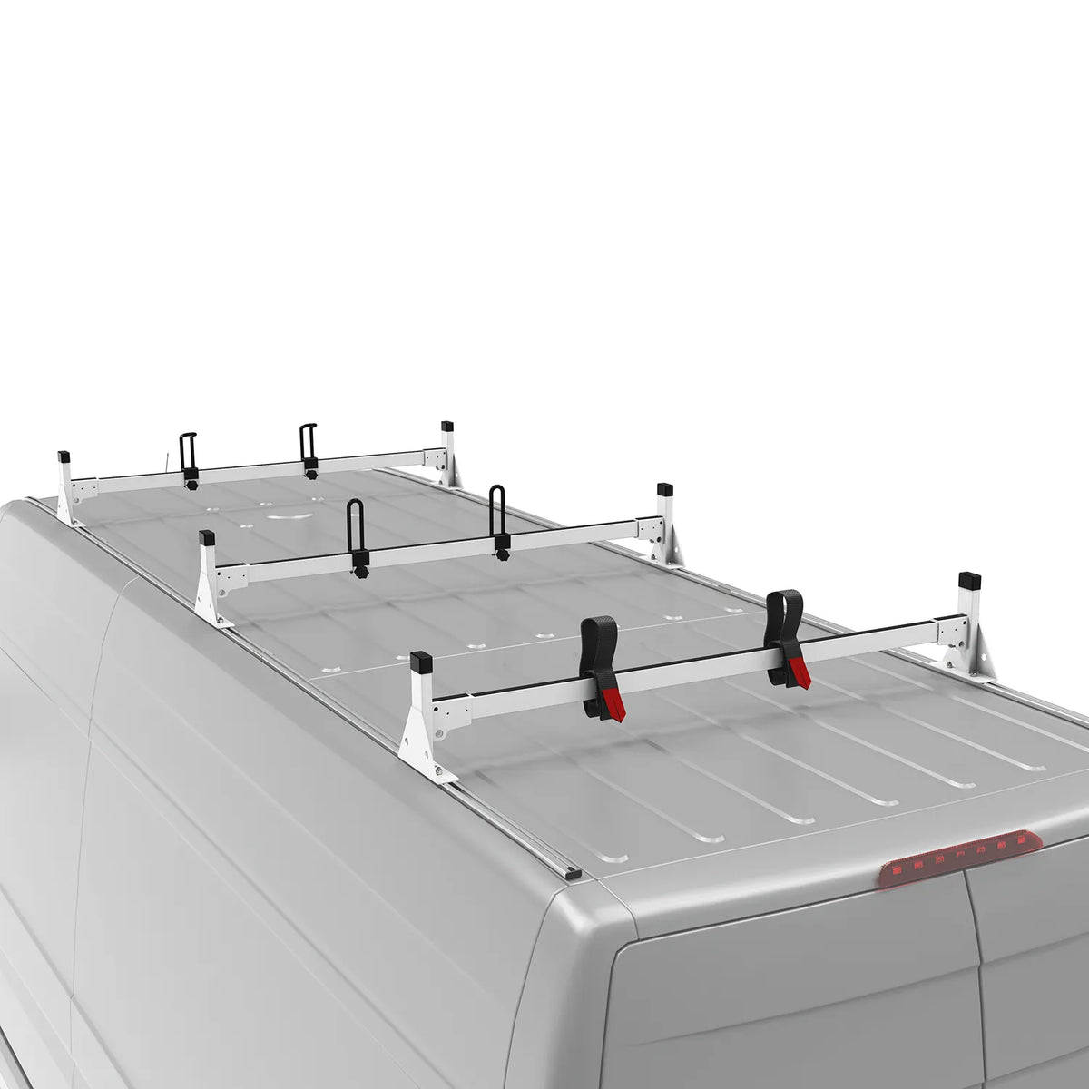 MELIPRON 3 Crossbars Van Roof Ladder Racks for Sprinter Low/High Roof 144"/170"/170" ext