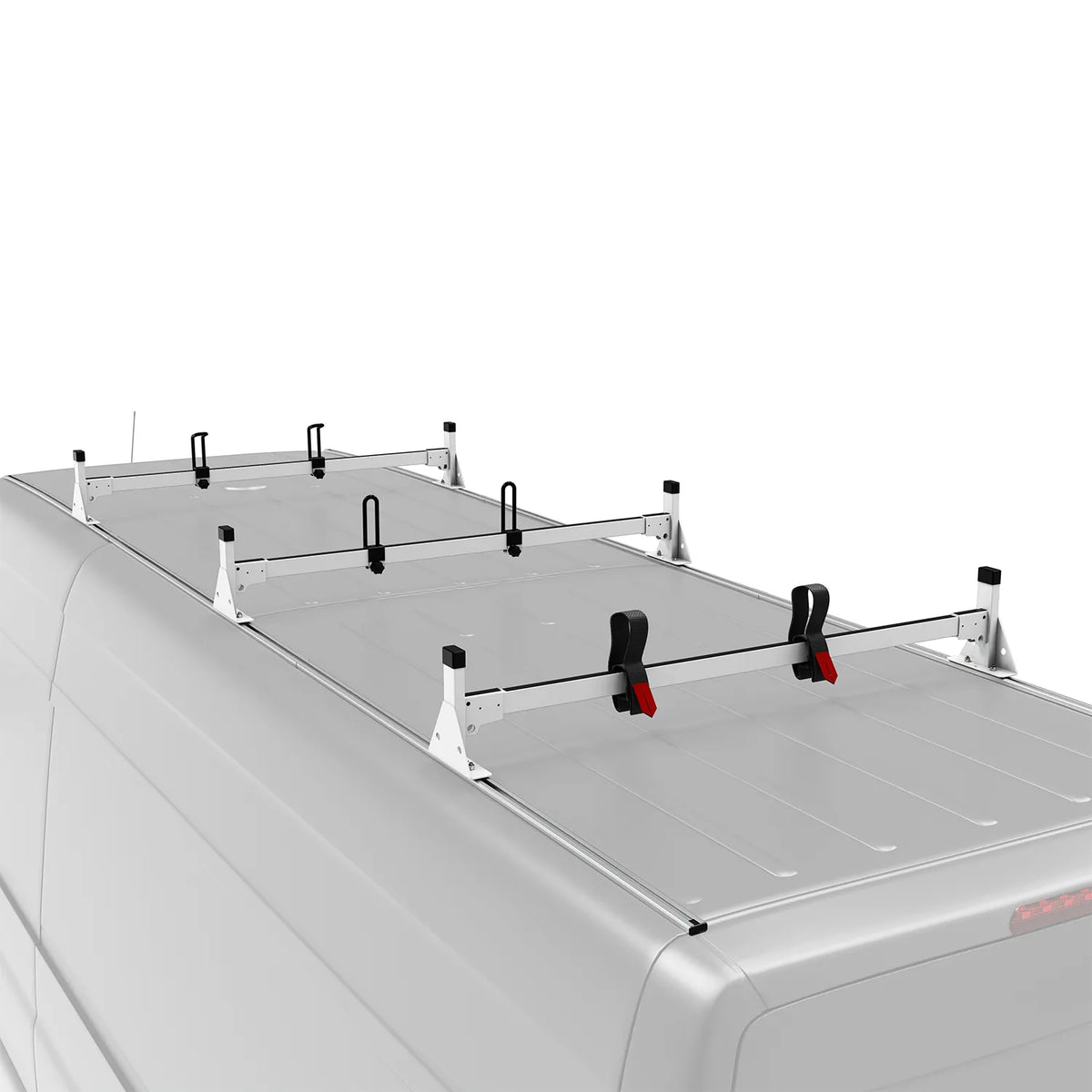 MELIPRON 3 Crossbars Van Roof Ladder Racks for Sprinter Low/High Roof 144"/170"/170" ext