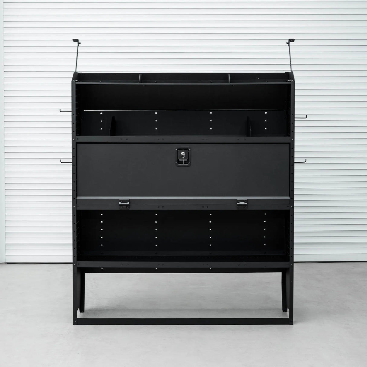 46" H x 13" D Steel Cargo Van Shelving Storage with Door-9