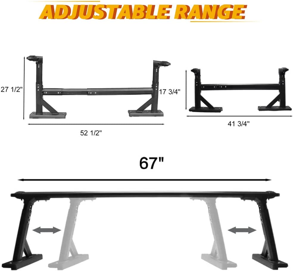 Truck Bed Rack Fit for Most Pickup