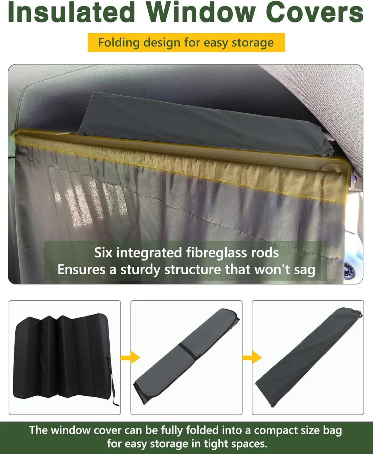 Magnetic Front Windshield Cover for Mercedes-Benz Sprinter Van NCV3/VS30 2007- on - MELIPRON