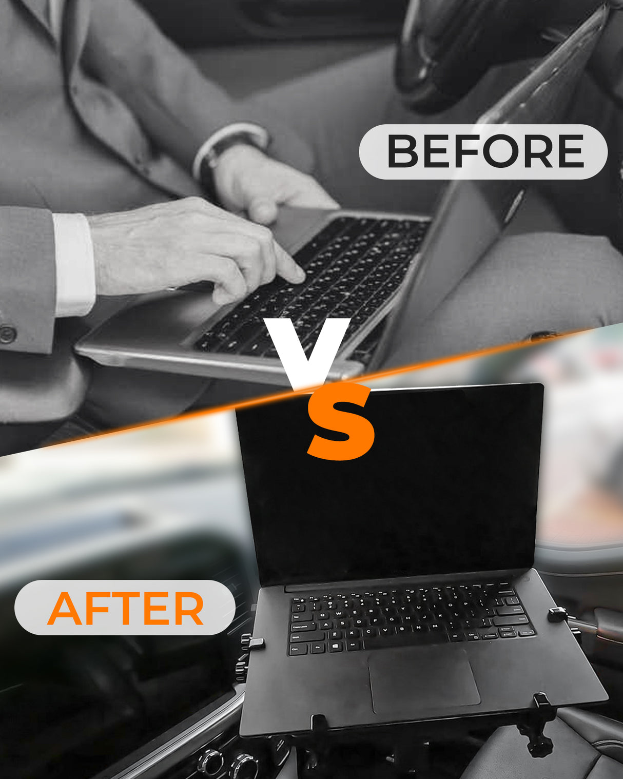 Vehicle Laptop Mount for Truck Car Van - MELIPRON