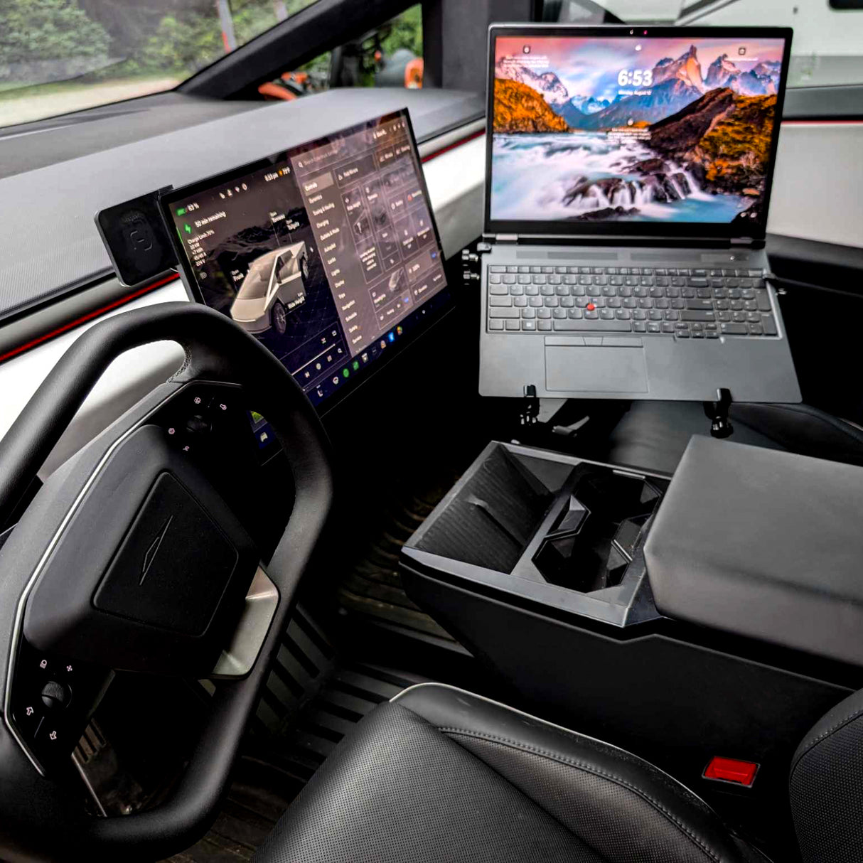 Aluminum Vehicle Laptop Mount for Truck Car Van - MELIPRON