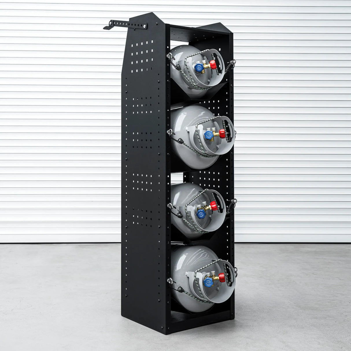 46" H x 13" D Steel Cargo Van Shelving Storage with Door-21