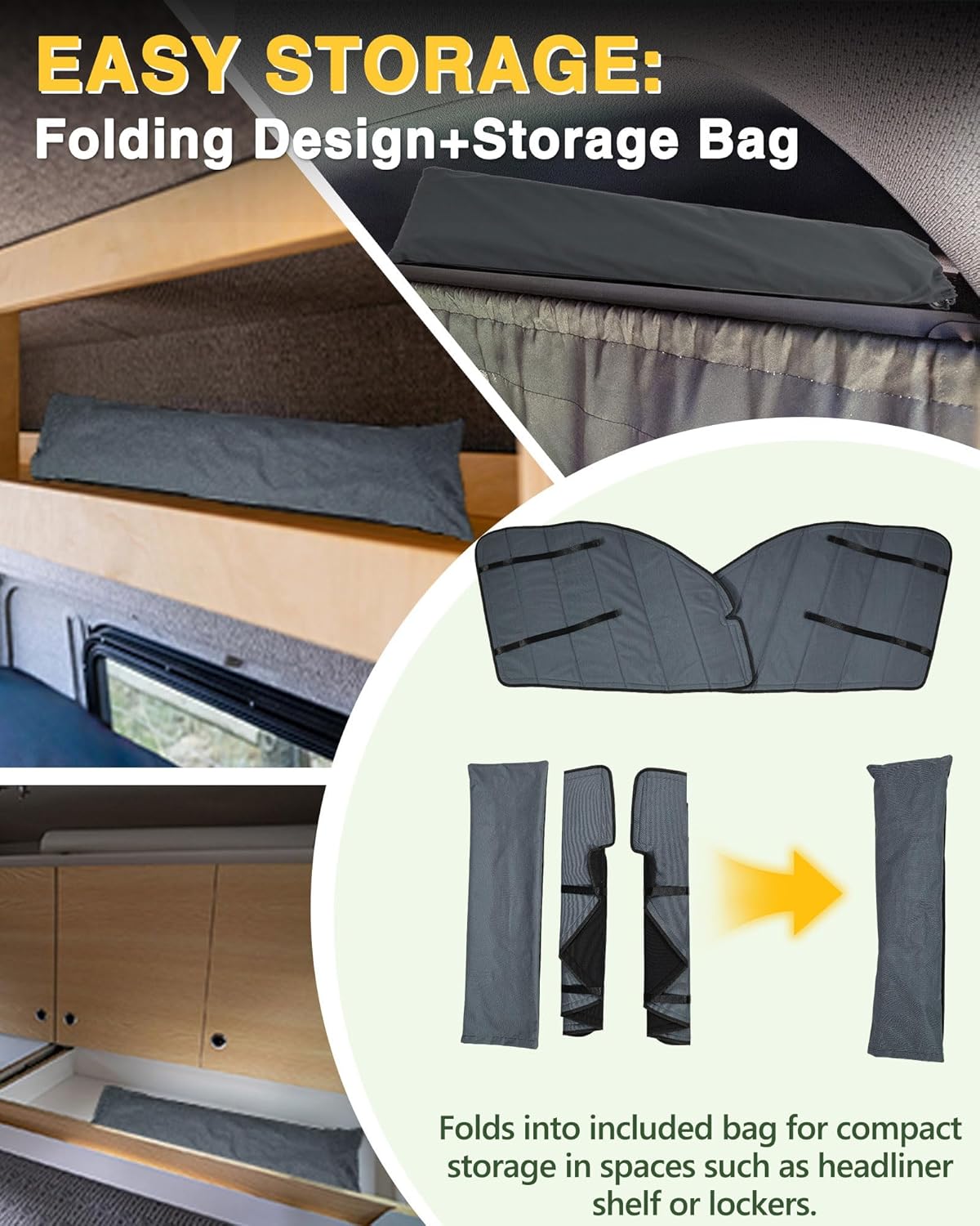 Insulated Blackout Van Window Covers for Mercedes Benz Sprinter VS30 2019-2025 - MELIPRON