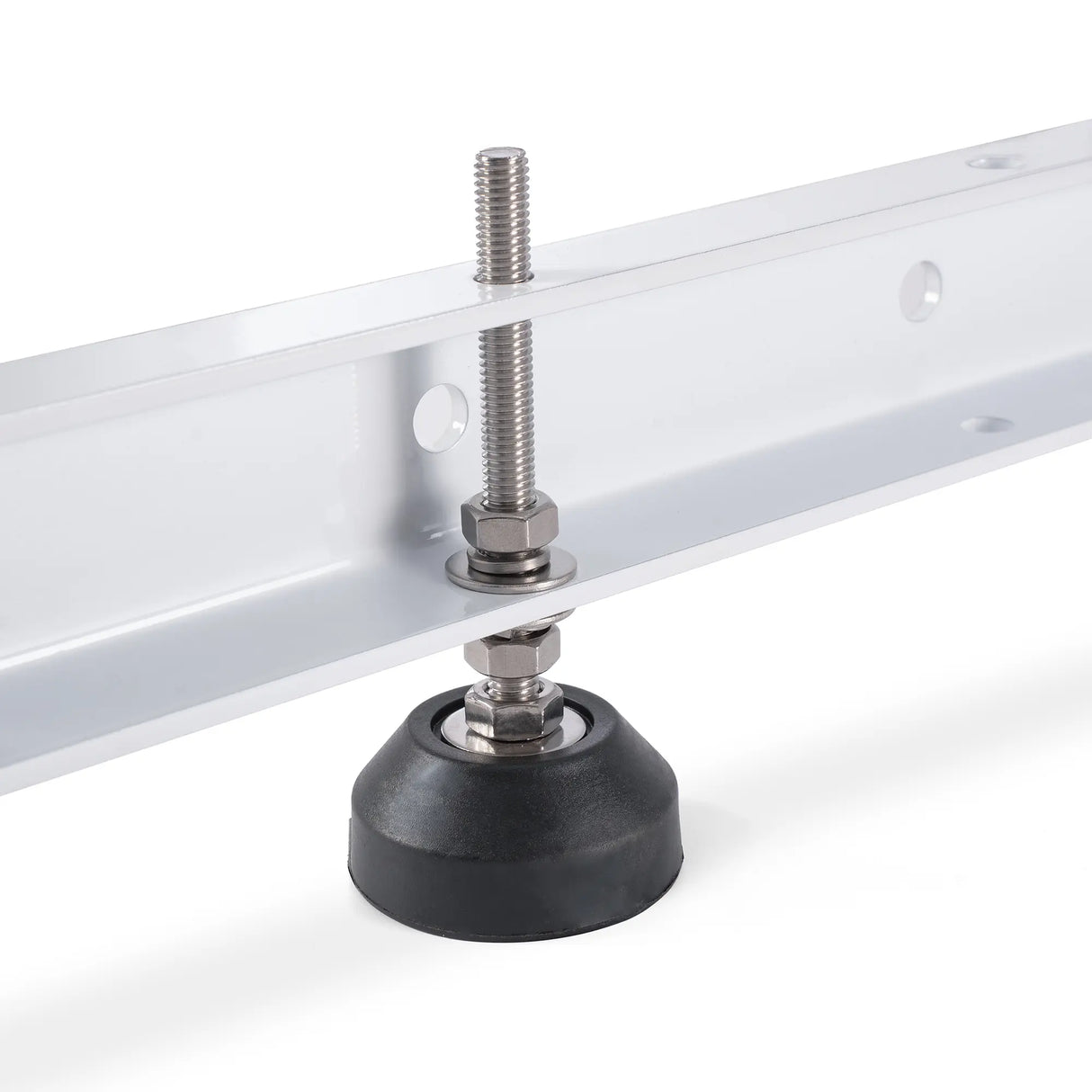 Van Roof Ladder Racks with Rear Roller Bar for 2011-2025 Nissan NV 1500 2500 3500 - MELIPRON