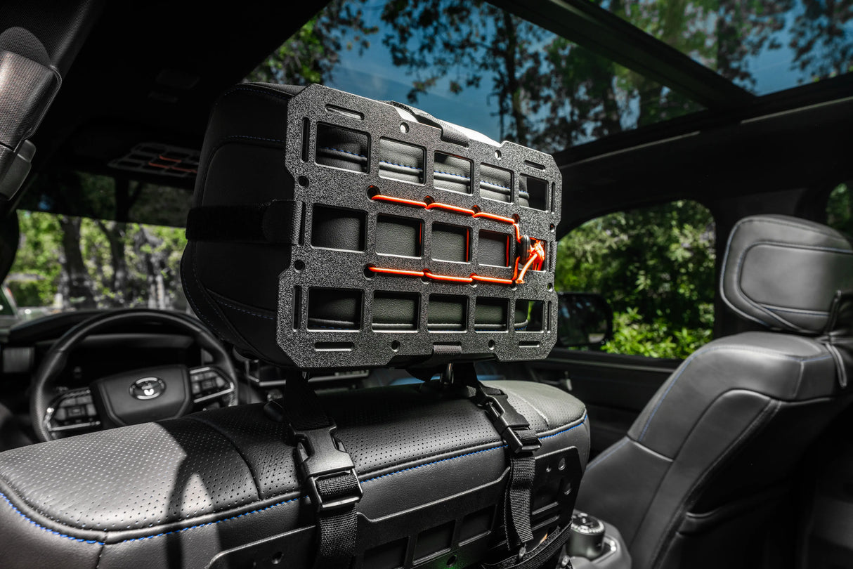 Vehicle Seat Back Molle Organizer - melipron