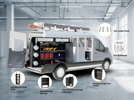 Own a Van? Discover MELIPRON's 6 Best Van Storage Solutions! - MELIPRON