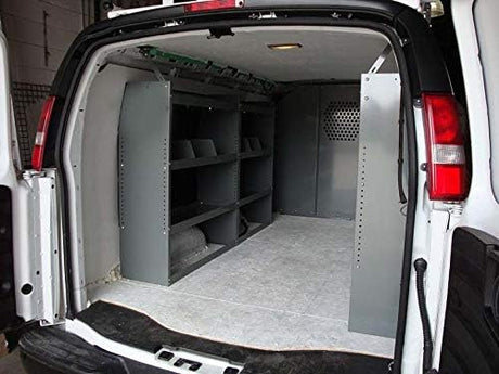 Ford Transit Shelving Ideas | MELIPRON Steel Shelving for Maximum Efficiency - MELIPRON