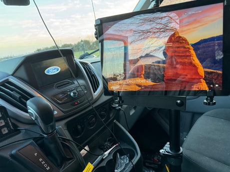 The Ultimate Laptop Mount for Ford Transit: A Game-Changer for Delivery Drivers - MELIPRON