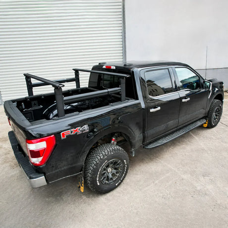 Truck Bed Ladder Rack with T-Slot Side Rails-1
