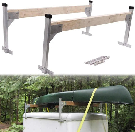 Aluminum Enclosed Trailer Roof Ladder Rack - MELIPRON