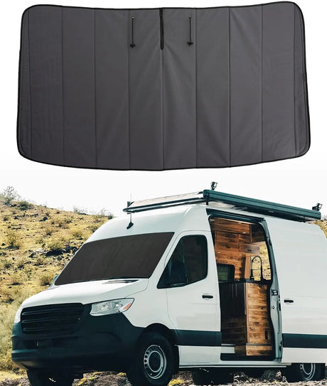 Magnetic Front Windshield Cover for Mercedes-Benz Sprinter Van NCV3/VS30 2007- on - MELIPRON
