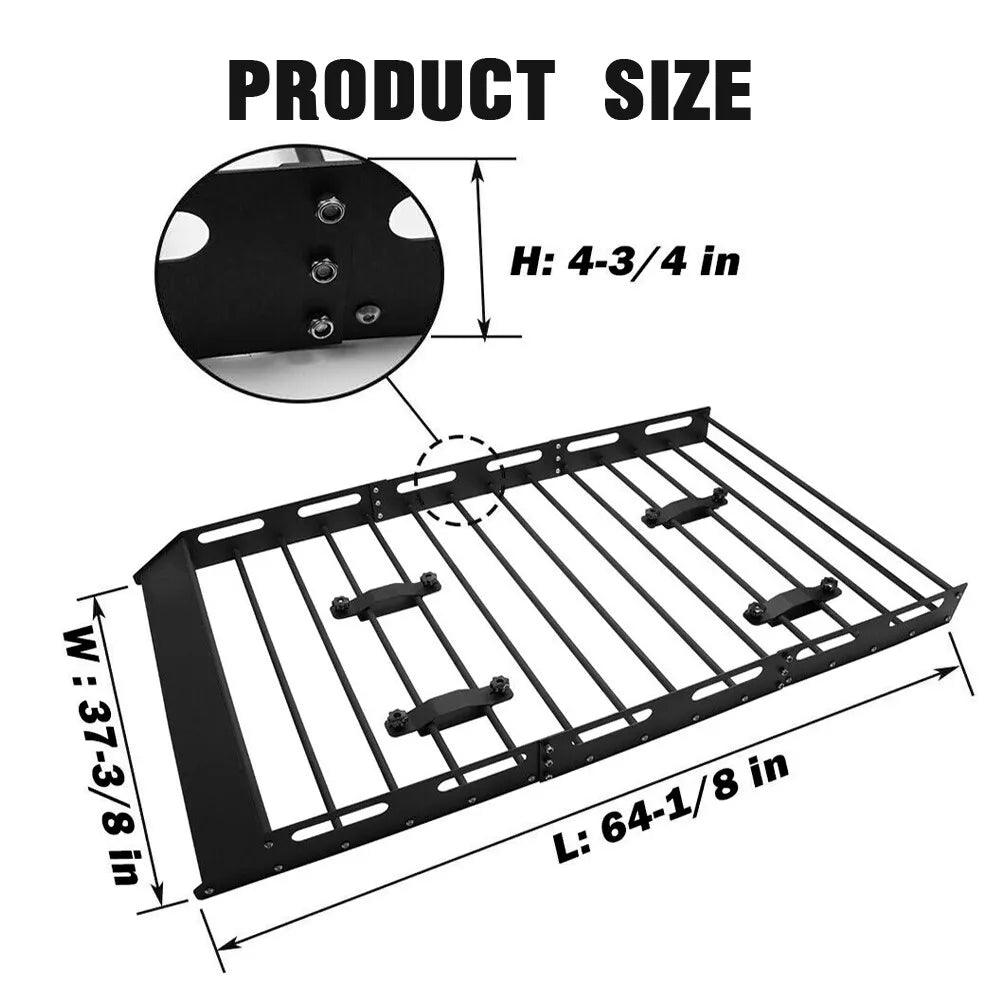 64" Roof Rack Cargo Basket - MELIPRON