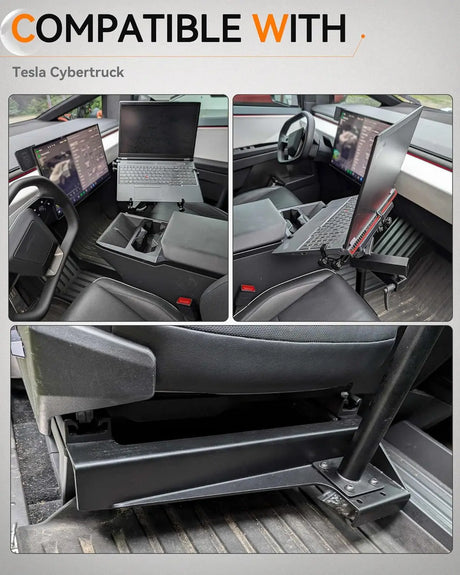 Vehicle Laptop Mount for Tesla Cybertruck - MELIPRON