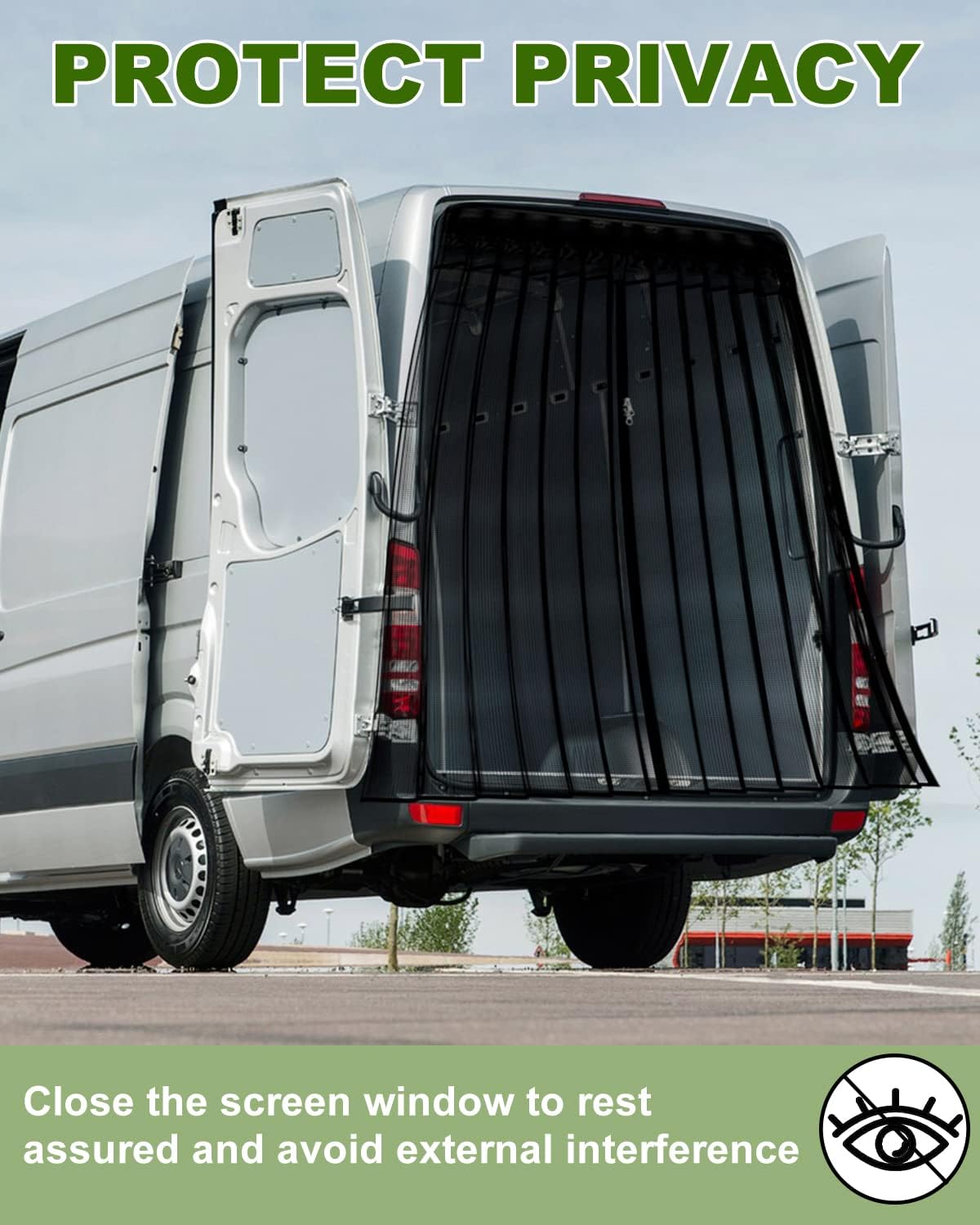Magnetic Mercedes-Benz Sprinter Van Bug Screen - MELIPRON