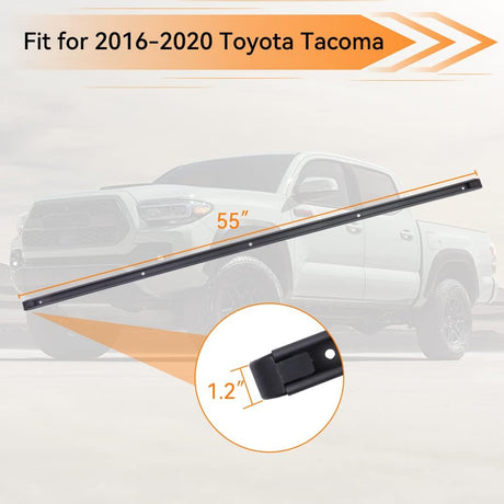 Front Header Deck Rail for Tacoma Truck Bed Accessories - MELIPRON