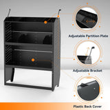 MELIPRON Steel Cargo Van Shelving Storage Fit for Ford Transit, GM, NV, Promaster, Sprinter and Metris-9