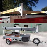 Aluminum Enclosed Trailer Roof Ladder Rack - MELIPRON