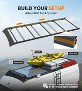 Melipron Aluminum Van Roof Rack for 2007-2026 Mercedes-Benz Sprinter 170" High Roof -3