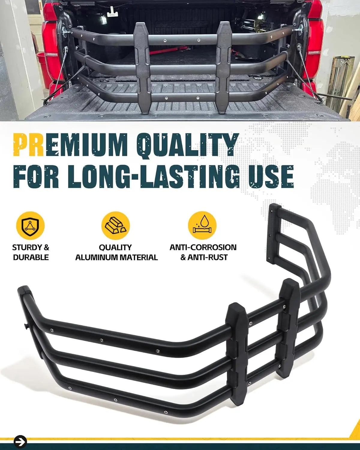 Truck Bed Extender for Toyota Tacoma 2005-2025 - MELIPRON