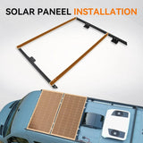 Van Roof Ladder Rack for Ford Transit 148"-3-13