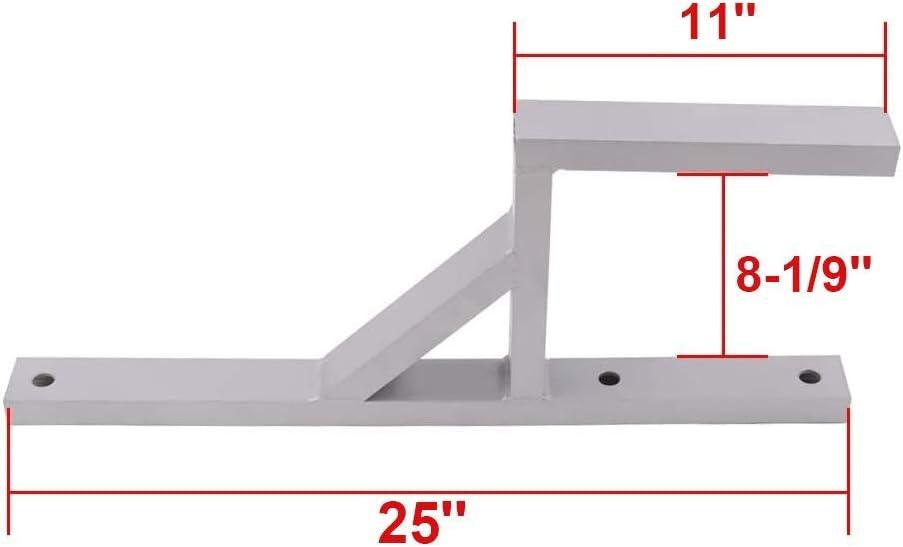 2x Aluminum Side Mount Trailer Ladder Rack - MELIPRON