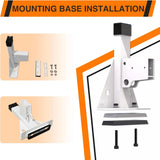 Van Roof Ladder Rack Fit for RAM ProMaster-12