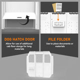 Van Safety Partition Bulkhead Fit For Ford Transit Mid-Roof - MELIPRON