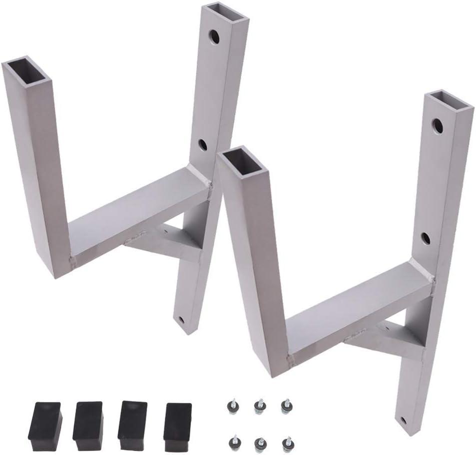2x Aluminum Side Mount Trailer Ladder Rack - MELIPRON