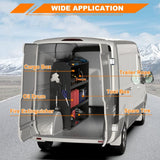 MELIPRON Steel Cargo Van Shelving Storage Fit for Ford Transit, GM, NV, Promaster, Sprinter and Metris-11