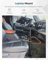 Aluminum Passenger Seat Laptop Mount for Ford Bronco - MELIPRON