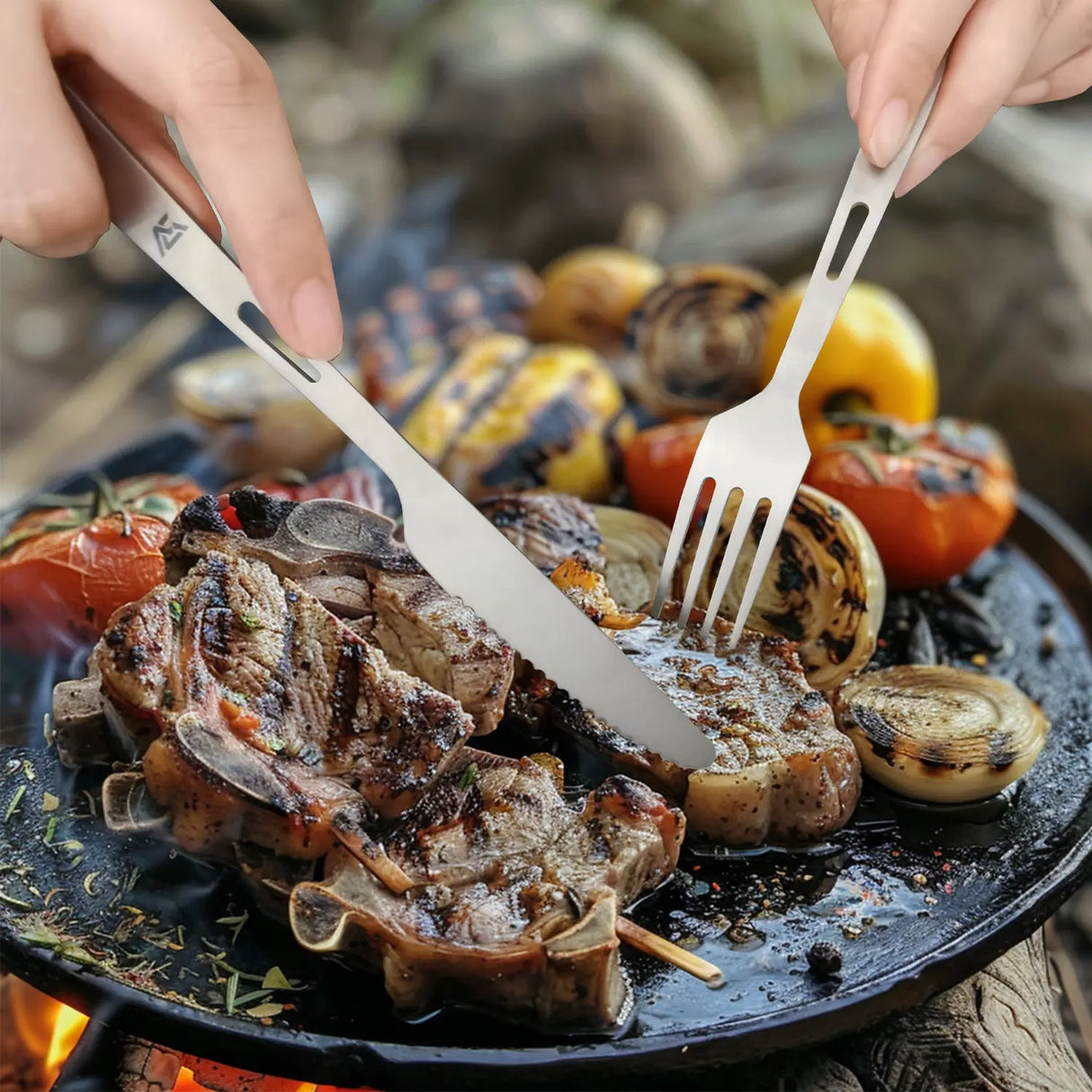 MELIPRON Titanium Outdoor Tableware-5