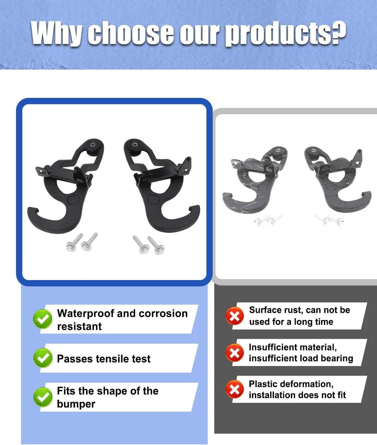 Ram Front Tow Hooks for Dodge Ram 1500 - MELIPRON