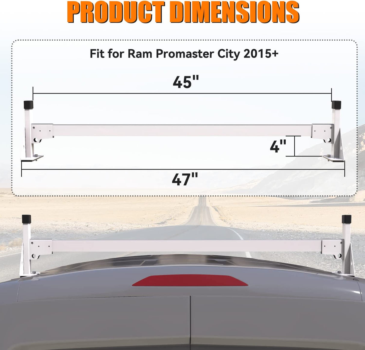melipron van roof rack for RAM promaster city-11
