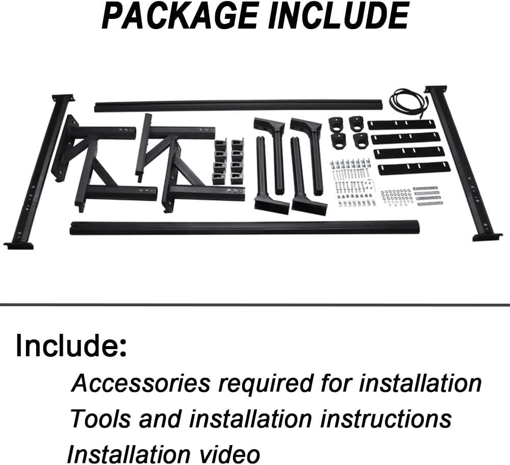 MELIPRON Truck Bed Rack Fit for Most Pickup