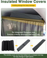 Magnetic Front Windshield Cover for Mercedes-Benz Sprinter Van NCV3/VS30 2007- on - MELIPRON