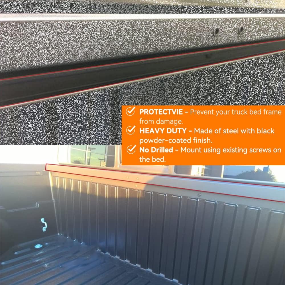 Front Header Deck Rail for Tacoma Truck Bed Accessories - MELIPRON