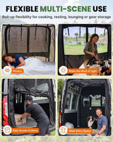 MELIPRON Van Bug Screen for Mercedes-Benz Sprinter Rear Door High Roof 2007-2026