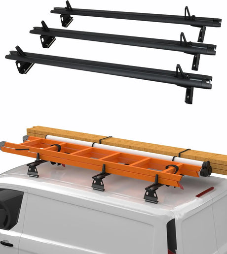 Aluminum Van Roof Rack Fit for Ford Transit Connect, RAM Promaster City, Nissan NV200, Chevy City Express-1