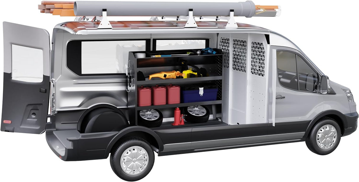 Van Safety Partition Bulkhead Fit For Ford Transit Mid-Roof - MELIPRON
