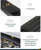5.5" Running Boards for 2024 2025 Toyota Tacoma Double Cab - MELIPRON