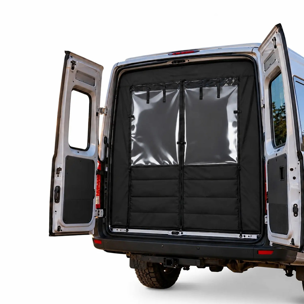 MELIPRON Van Chill Curtain for Ford Transit 2015-2026 High Roof Rear Door