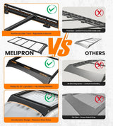 Melipron Aluminum Van Roof Rack for RAM ProMaster 159" High Roof