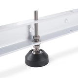 Van Roof Ladder Racks with Rear Roller Bar for 2011-2025 Nissan NV 1500 2500 3500 - MELIPRON