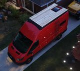 Melipron Aluminum Van Roof Rack Pro for Ford Transit 148" with Wind Fairing