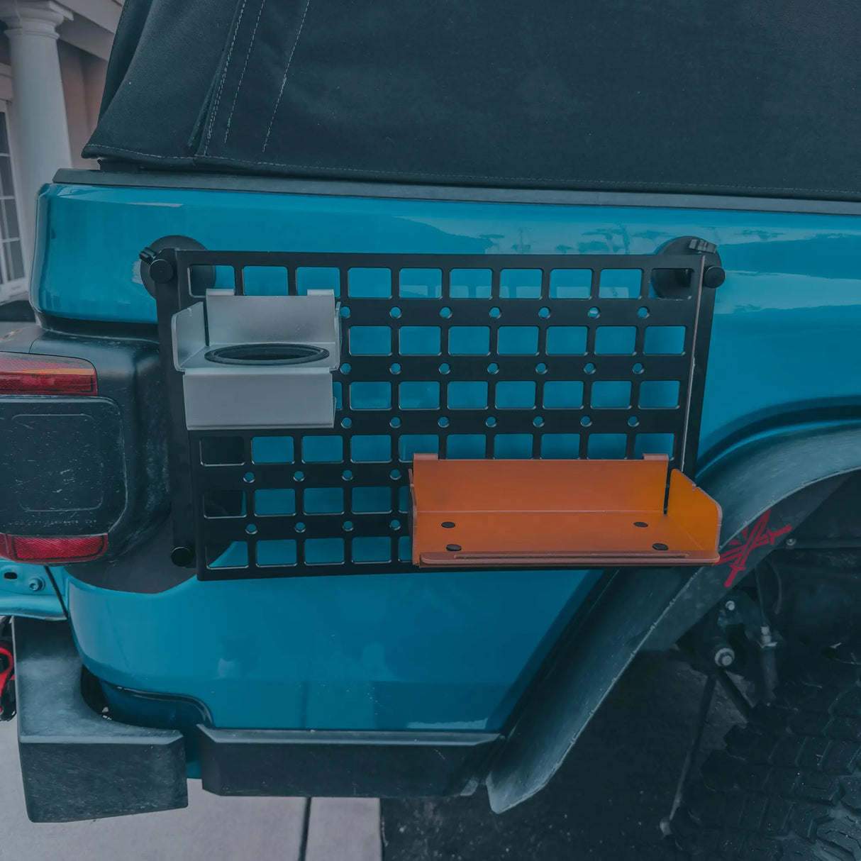 Magnetic Toolbox Tray Set with MOLLE Panel – Modular Detachable Storage Shelf for Camper Vans, Camping, Outdoor Cooking, Garages & Workshops-12