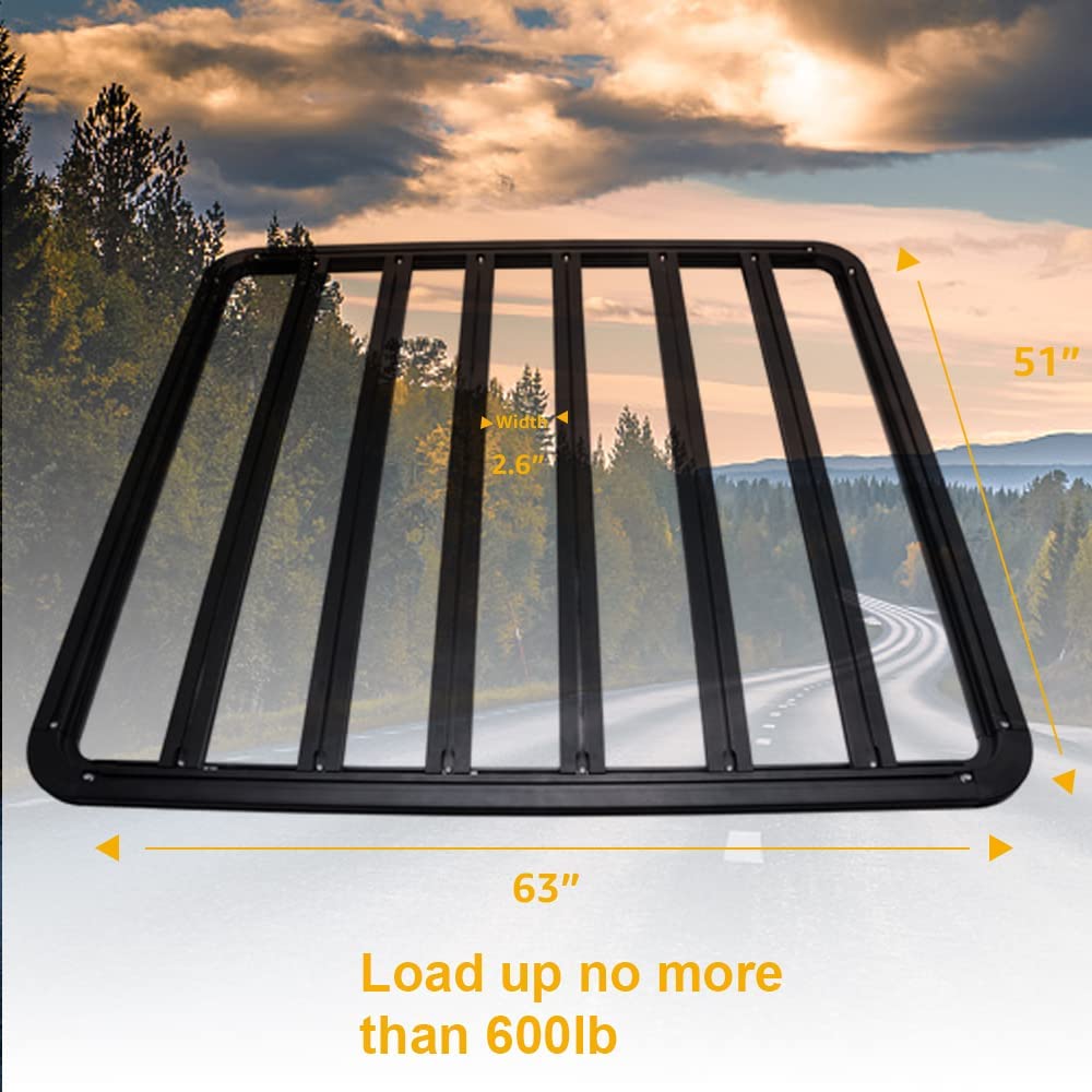 63" x 51" Platform Roof Rack - MELIPRON