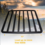 63" x 51" Platform Roof Rack - MELIPRON