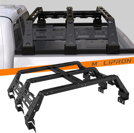 Overland Truck Bed Rack Tent Rack for Toyota Tacoma - MELIPRON